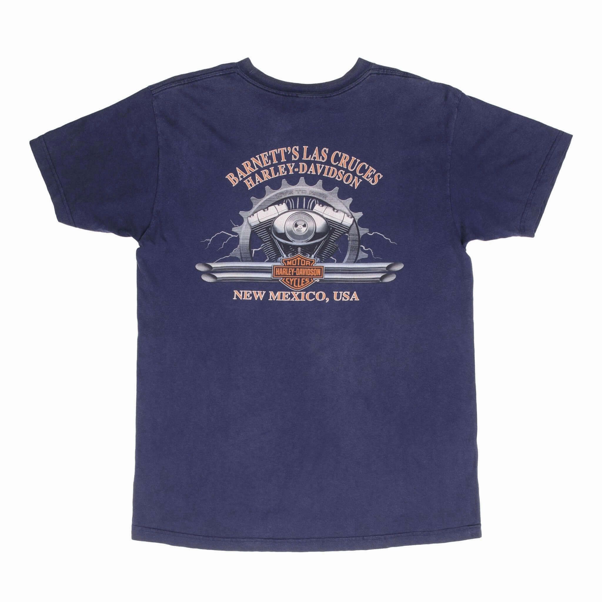 VINTAGE HARLEY DAVIDSON NEW MEXICO 2005 TEE SHIRT SIZE LARGE