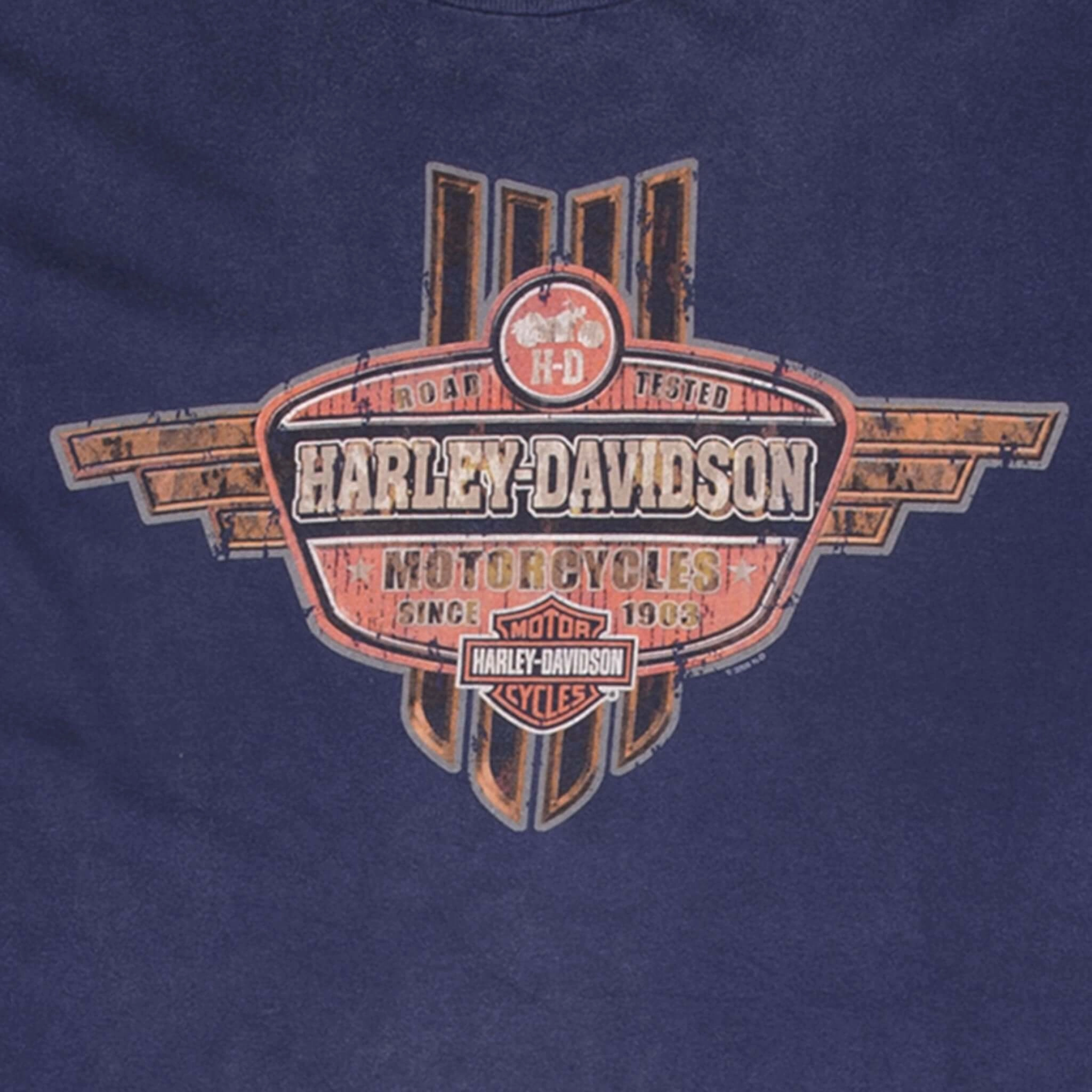 VINTAGE HARLEY DAVIDSON NEW MEXICO 2005 TEE SHIRT SIZE LARGE