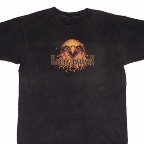 VINTAGE HARLEY DAVIDSON OF JACKSON MISSISSIPPI EAGLE 1990S TEE SHIRT SIZE XL