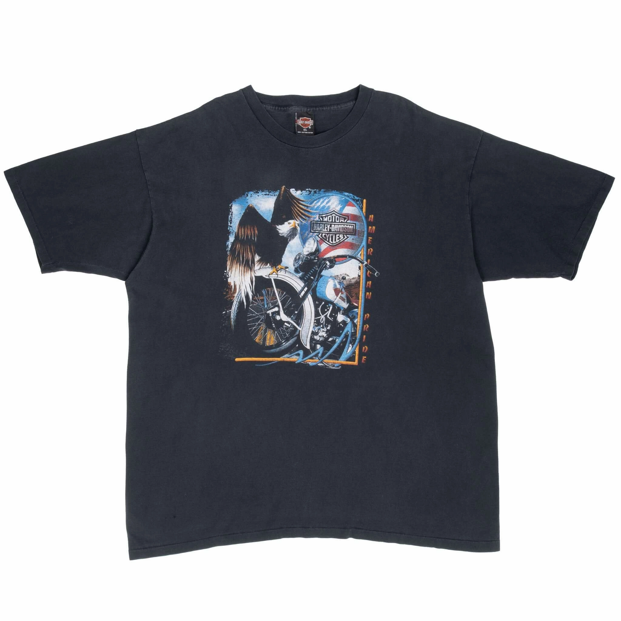 VINTAGE HARLEY DAVIDSON OF TAMPA 1998 TEE SHIRT 3XL MADE IN USA