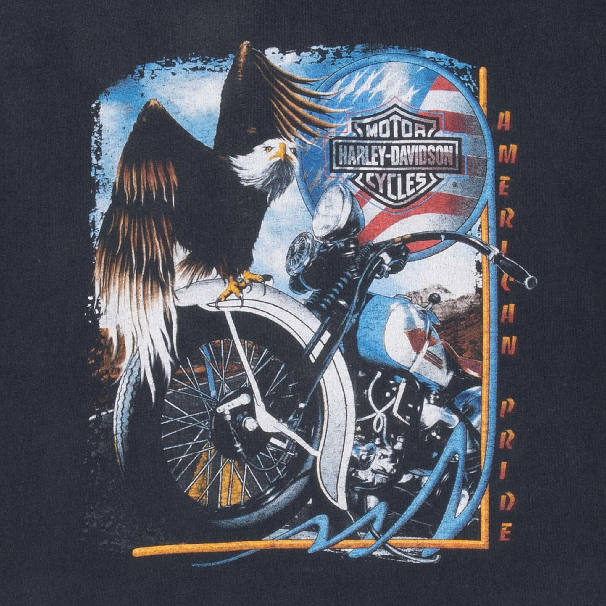 VINTAGE HARLEY DAVIDSON OF TAMPA 1998 TEE SHIRT 3XL MADE IN USA