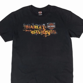 VINTAGE HARLEY DAVIDSON ORLANDO FLORIDA 2008 TEE SHIRT XL