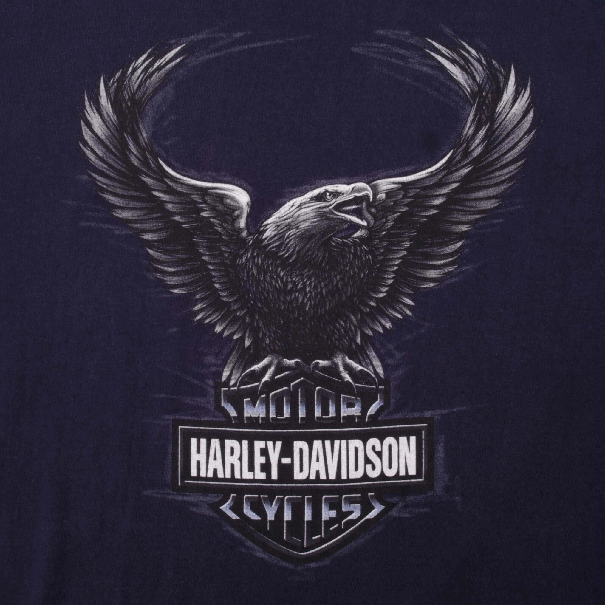 VINTAGE HARLEY DAVIDSON ORLANDO TEE SHIRT 2002 LARGE MADE IN USA