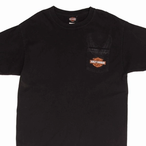 VINTAGE HARLEY DAVIDSON OTAWA OHIO POCKET TEE SHIRT SIZE LARGE