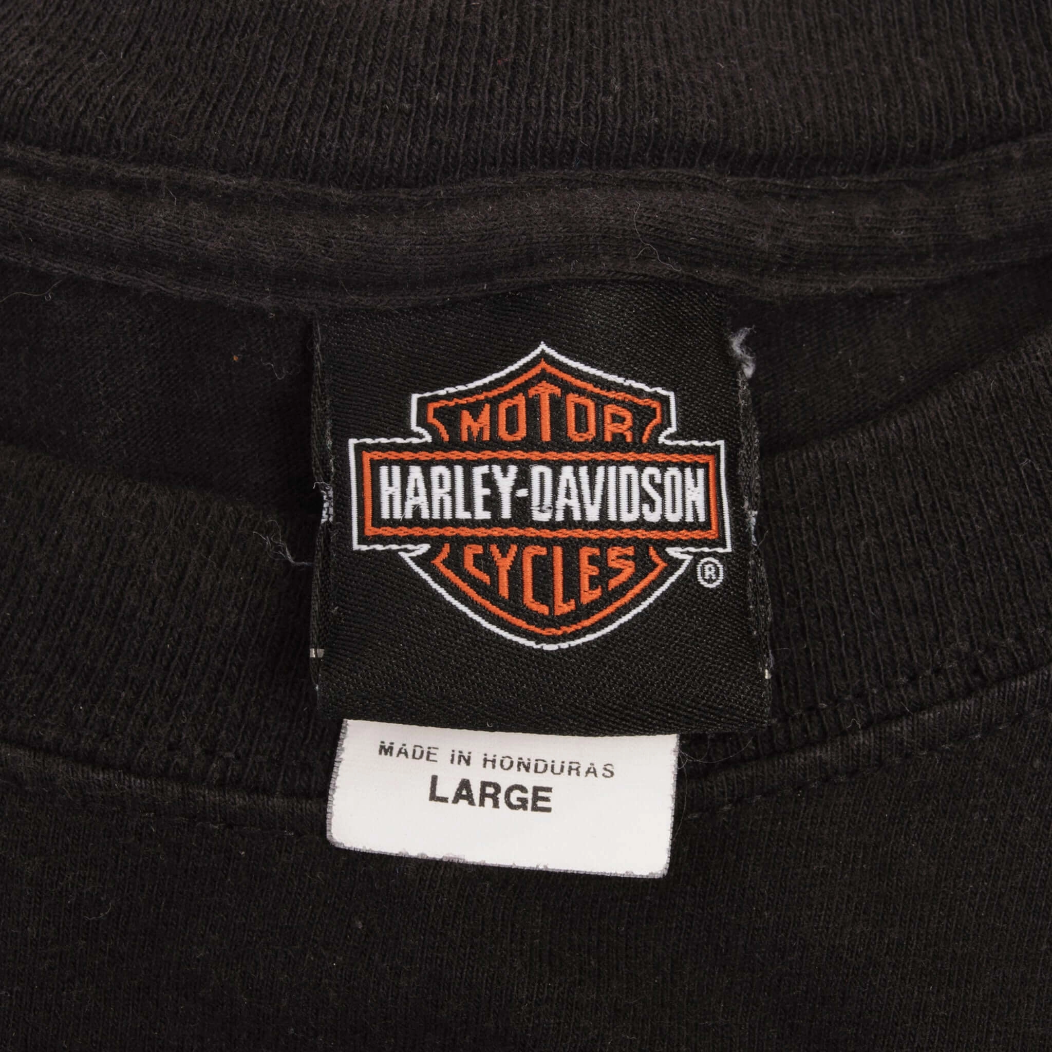 VINTAGE HARLEY DAVIDSON OTAWA OHIO POCKET TEE SHIRT SIZE LARGE