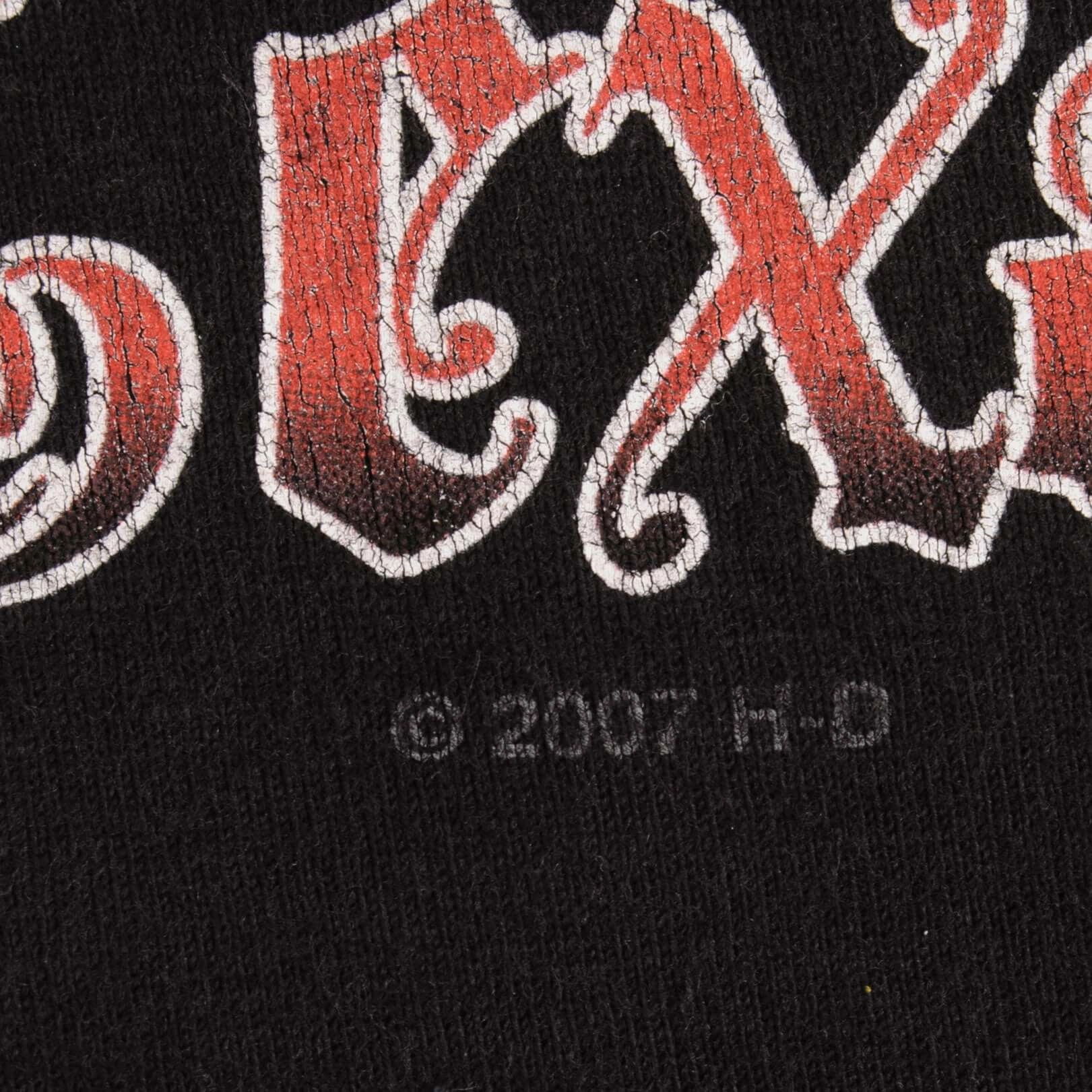 VINTAGE HARLEY DAVIDSON PARIS TEXAS 2007 TEE SHIRT SIZE 3XL