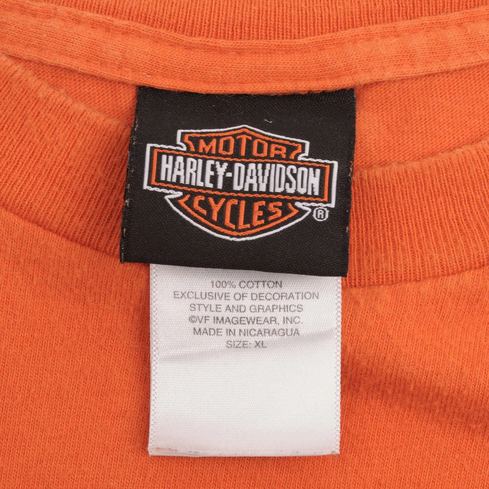 VINTAGE HARLEY DAVIDSON PIRATE GRAND CAYMAN 2011 TANK TOP TEE SHIRT SIZE XL