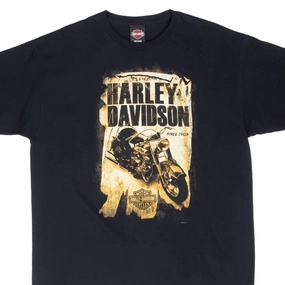 VINTAGE HARLEY DAVIDSON RAMSTEIN AIR BASE GERMANY TEE SHIRT XL