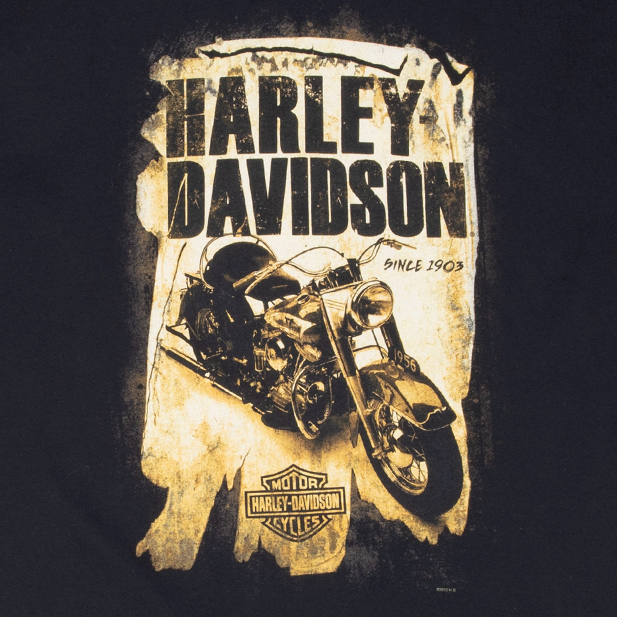 VINTAGE HARLEY DAVIDSON RAMSTEIN AIR BASE GERMANY TEE SHIRT XL