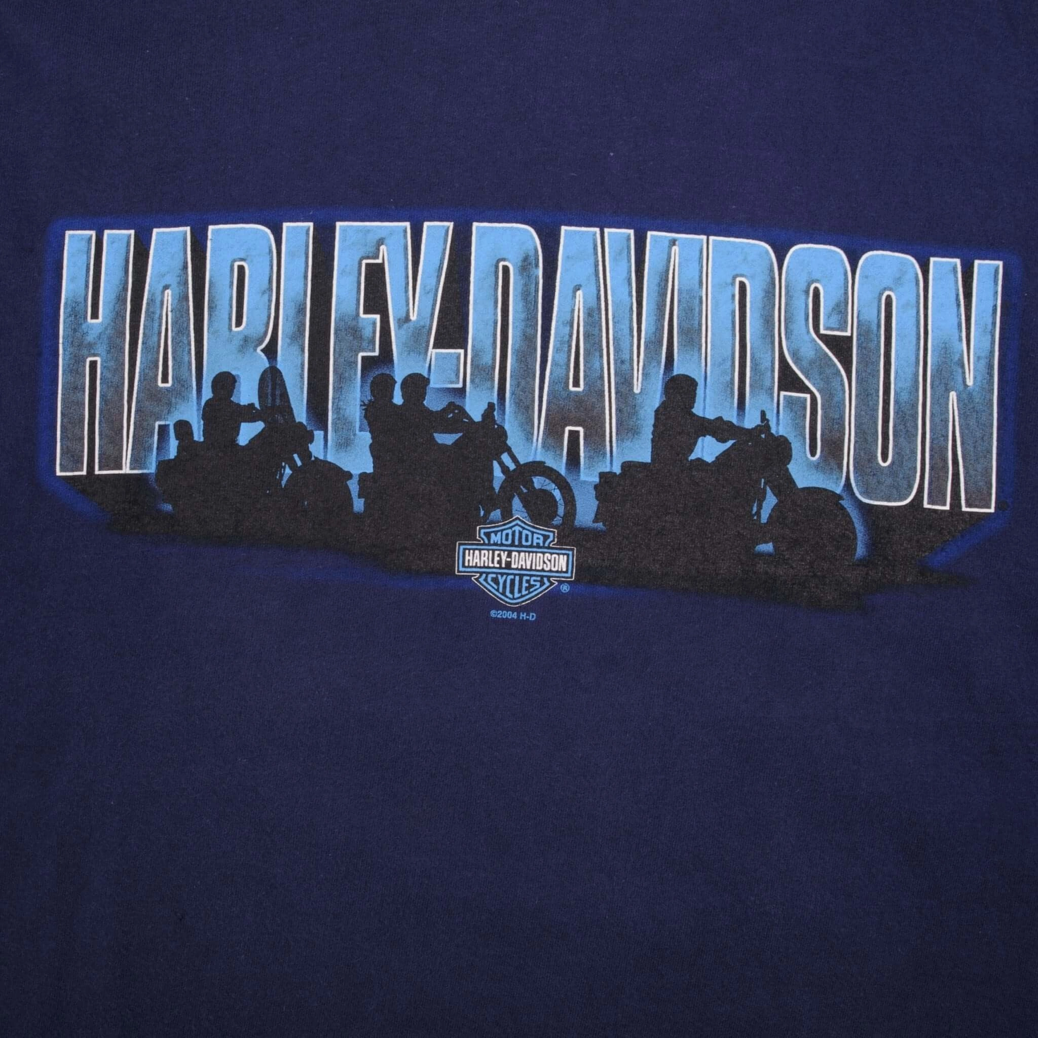 VINTAGE HARLEY DAVIDSON RICHMOND VA TEE SHIRT 2004 SIZE XL MADE IN USA