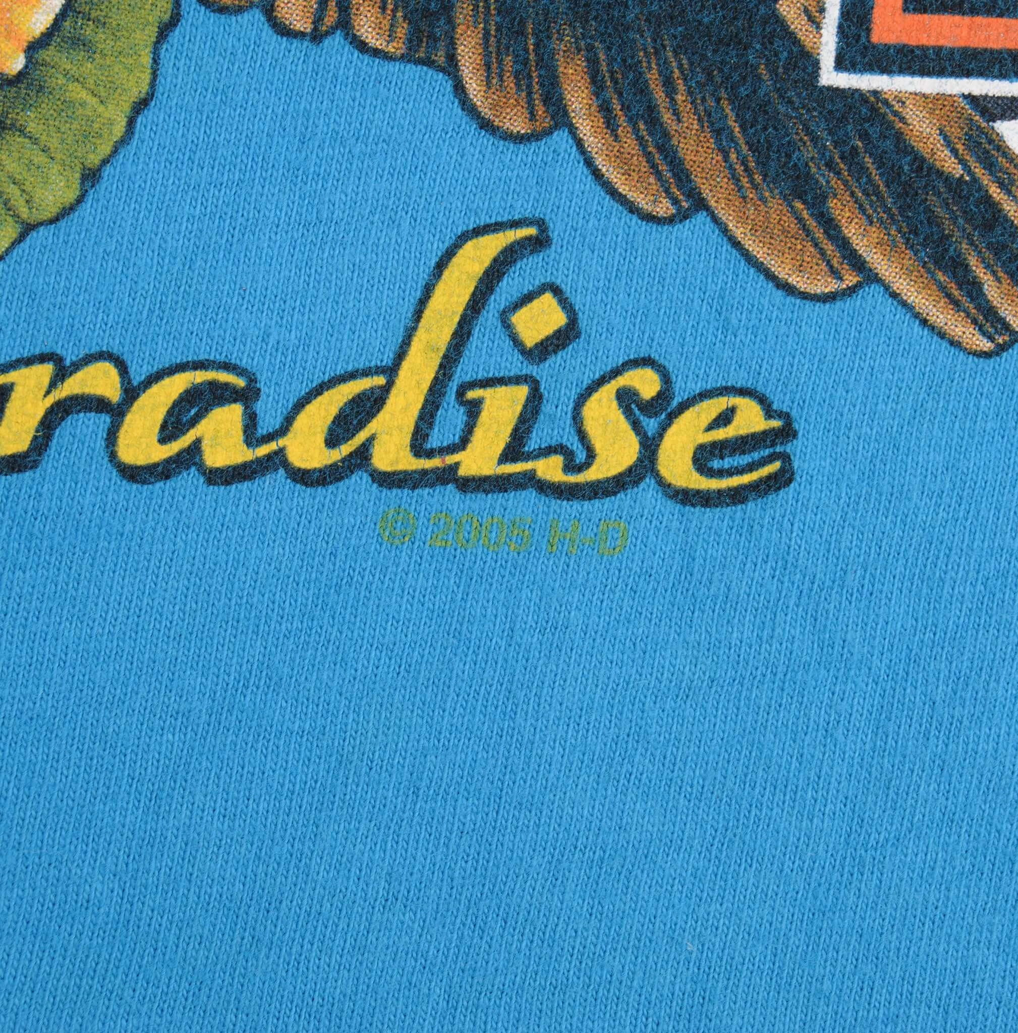 VINTAGE HARLEY DAVIDSON RIDE IN PARADISE HAWAII 2008 TEE SHIRT SIZE LARGE