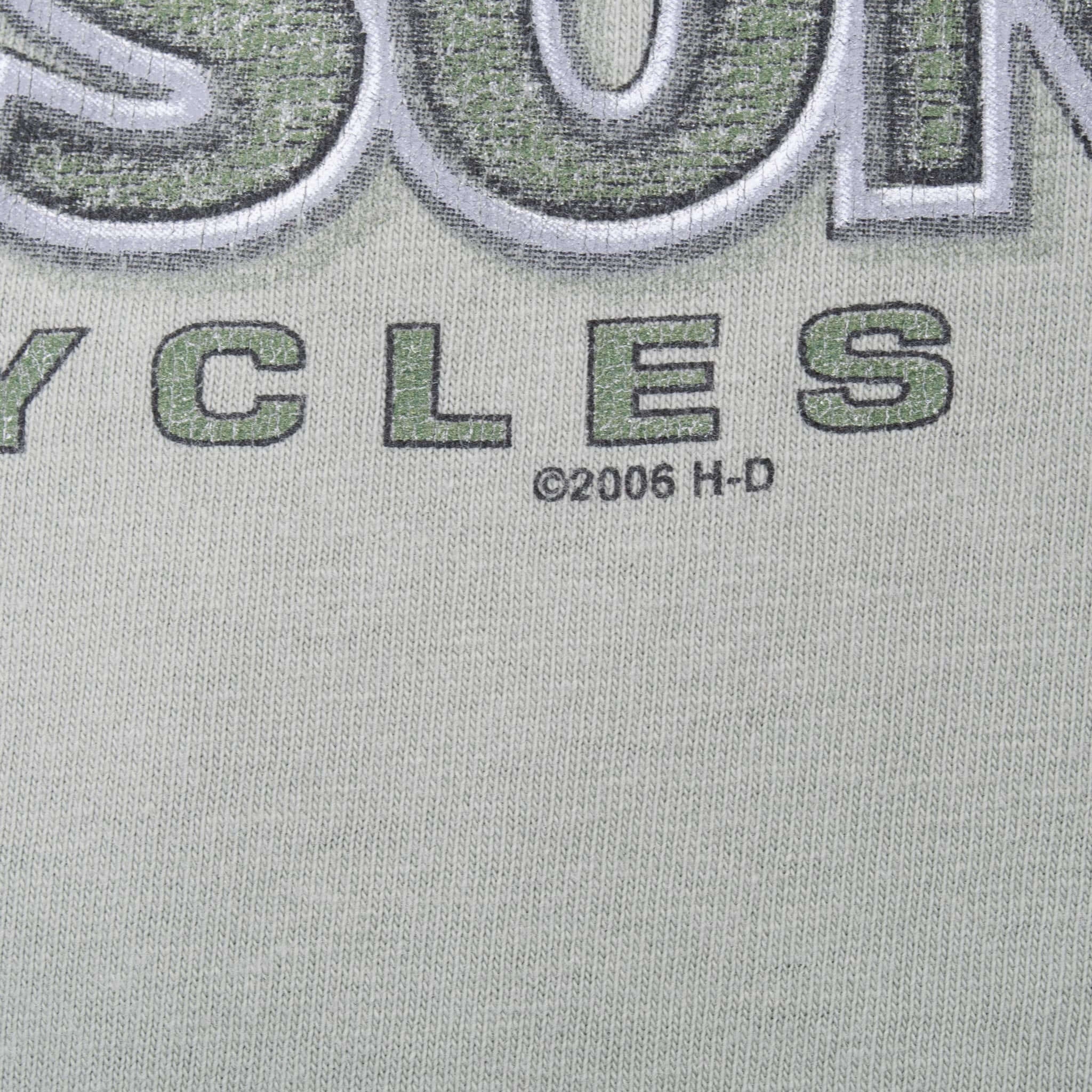 VINTAGE HARLEY DAVIDSON ROUTE 66 TULSA OKLAHOMA TEE SHIRT 2006 XL