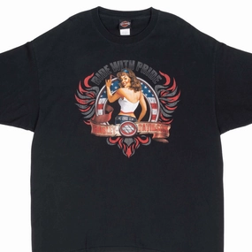 VINTAGE HARLEY DAVIDSON SAN DIEGO CALIFORNIA TEE SHIRT 2008 XL