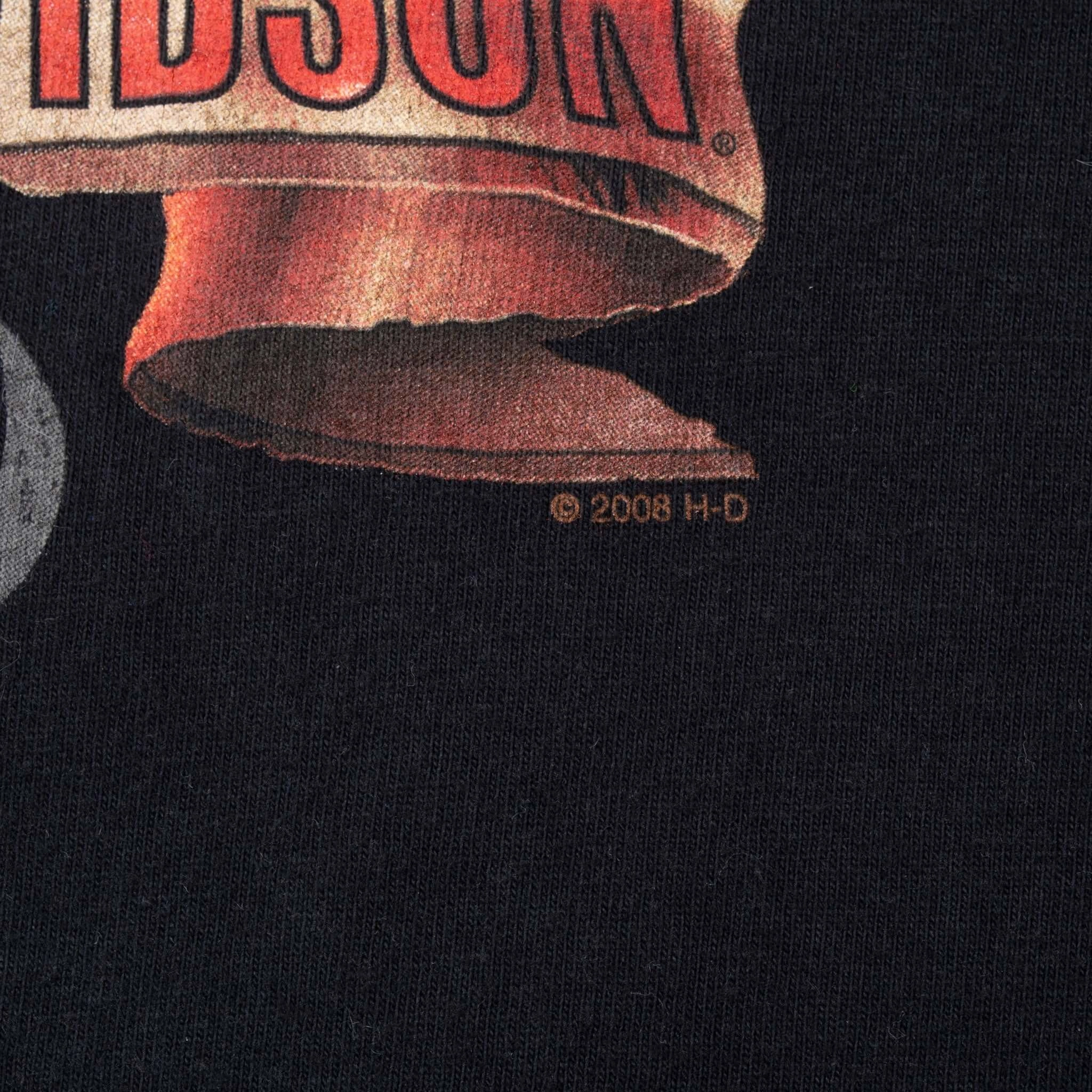VINTAGE HARLEY DAVIDSON SAN DIEGO CALIFORNIA TEE SHIRT 2008 XL