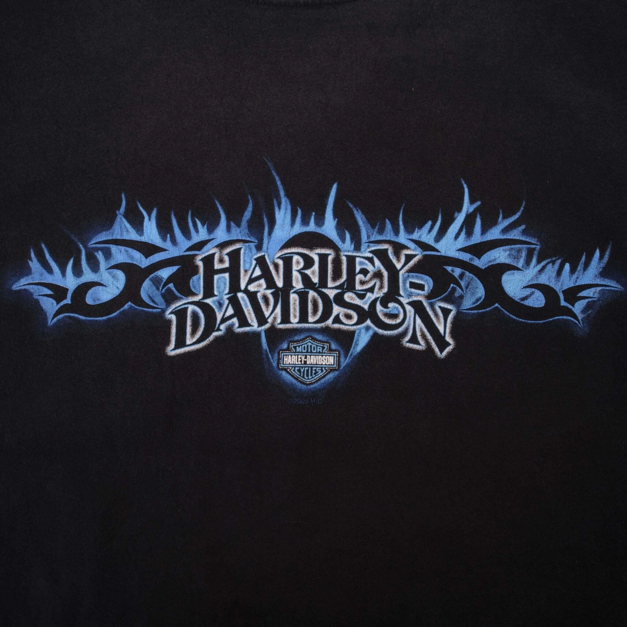VINTAGE HARLEY DAVIDSON SMOKY MOUNTAIN 2006 TEE SHIRT SIZE XL