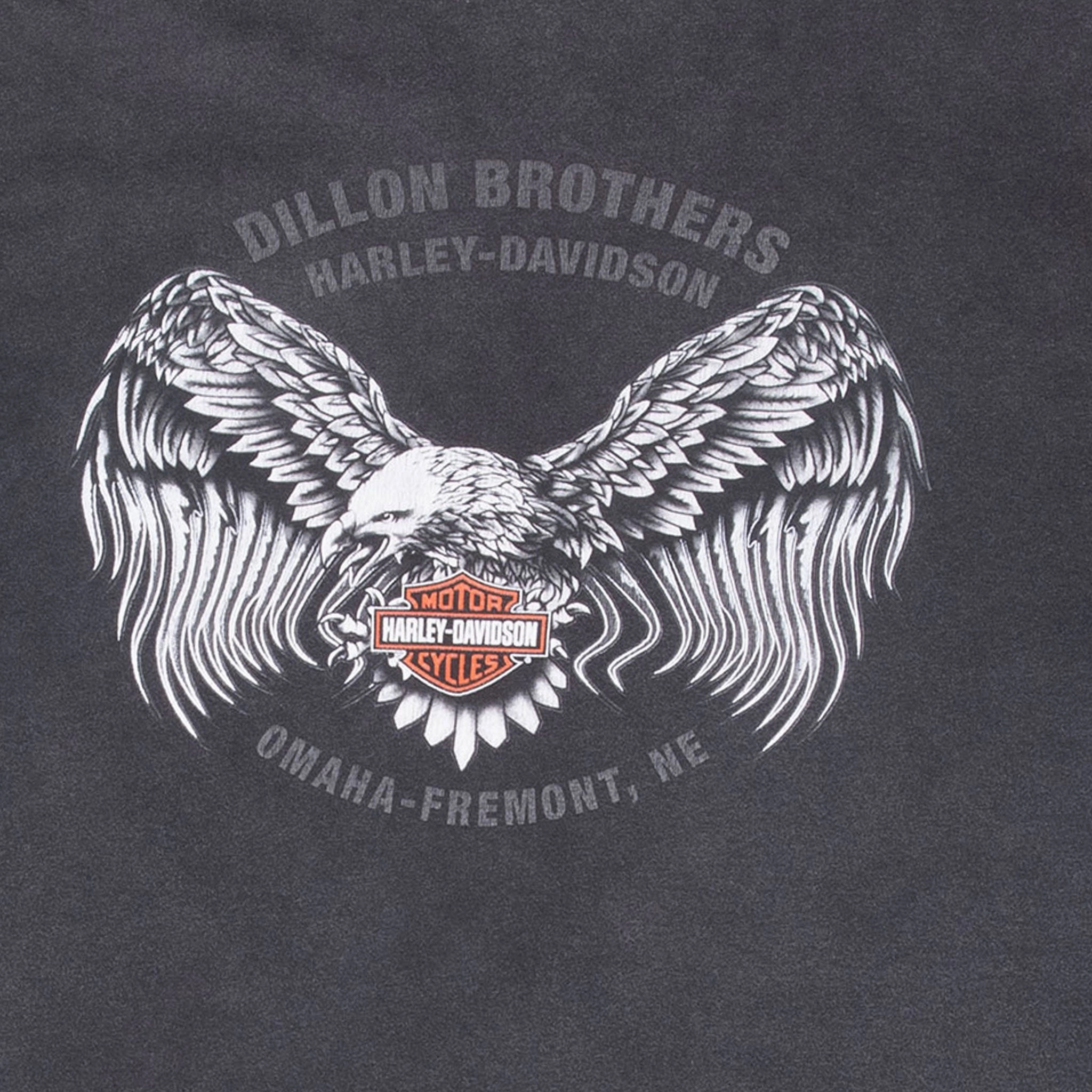 VINTAGE HARLEY DAVIDSON SNAKE EAGLE 2006 TEE SHIRT XL