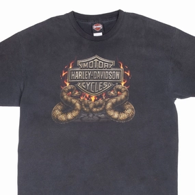 VINTAGE HARLEY DAVIDSON SNAKE EAGLE 2006 TEE SHIRT XL