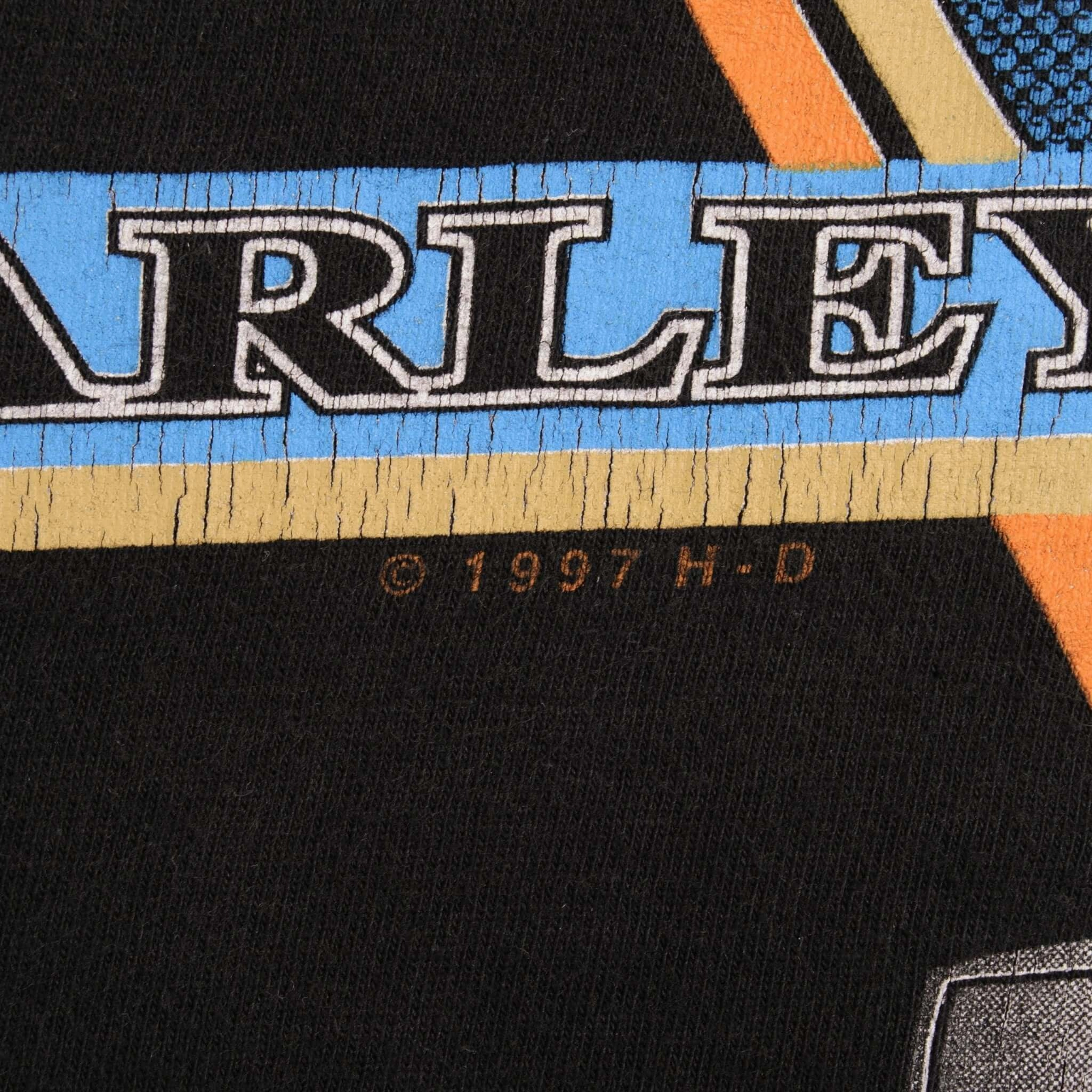VINTAGE HARLEY DAVIDSON ST THOMAS VIRGIN ISLAND 1998 TEE SHIRT SIZE XL