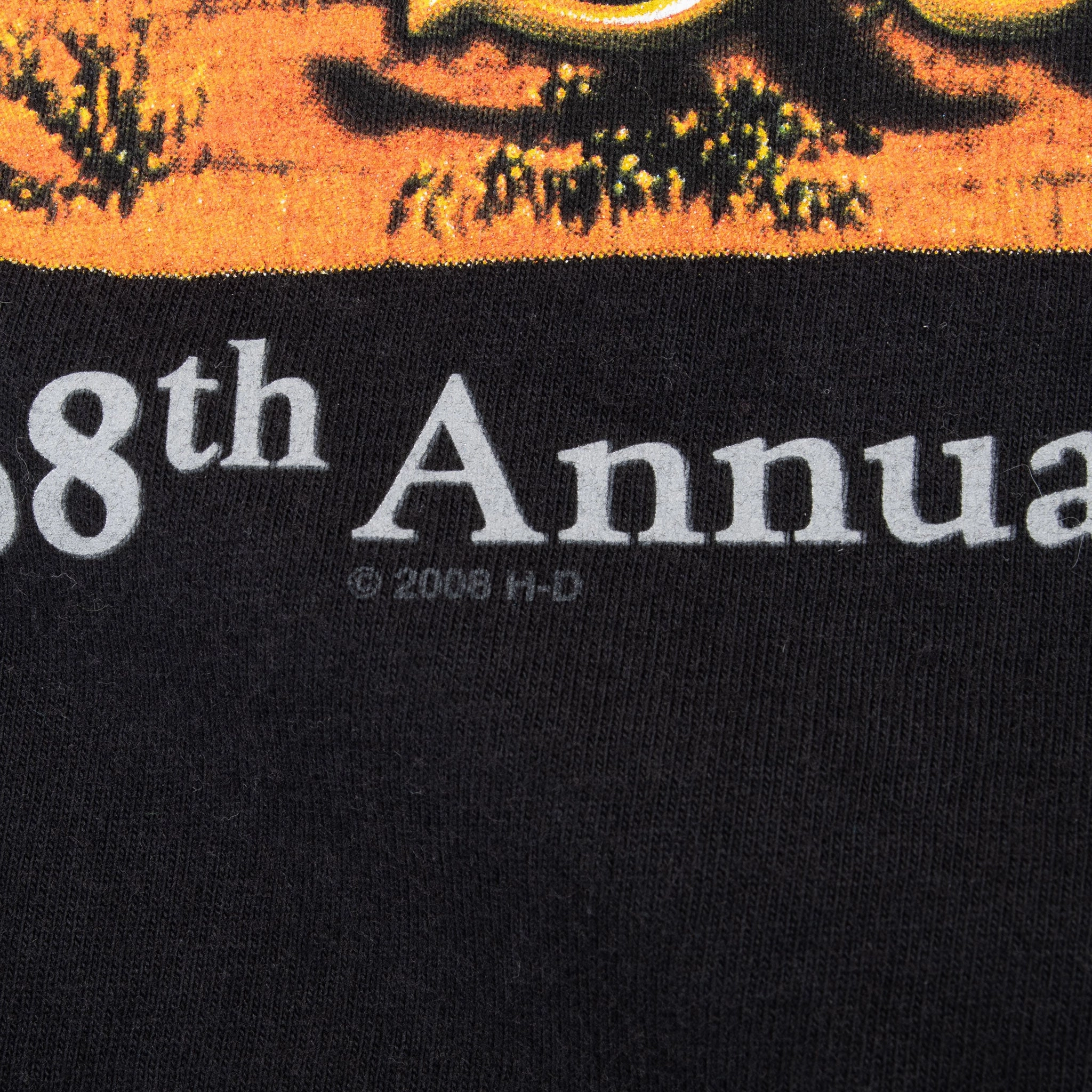 VINTAGE HARLEY DAVIDSON STURGIS 2008 TEE SHIRT LARGE MADE IN USA