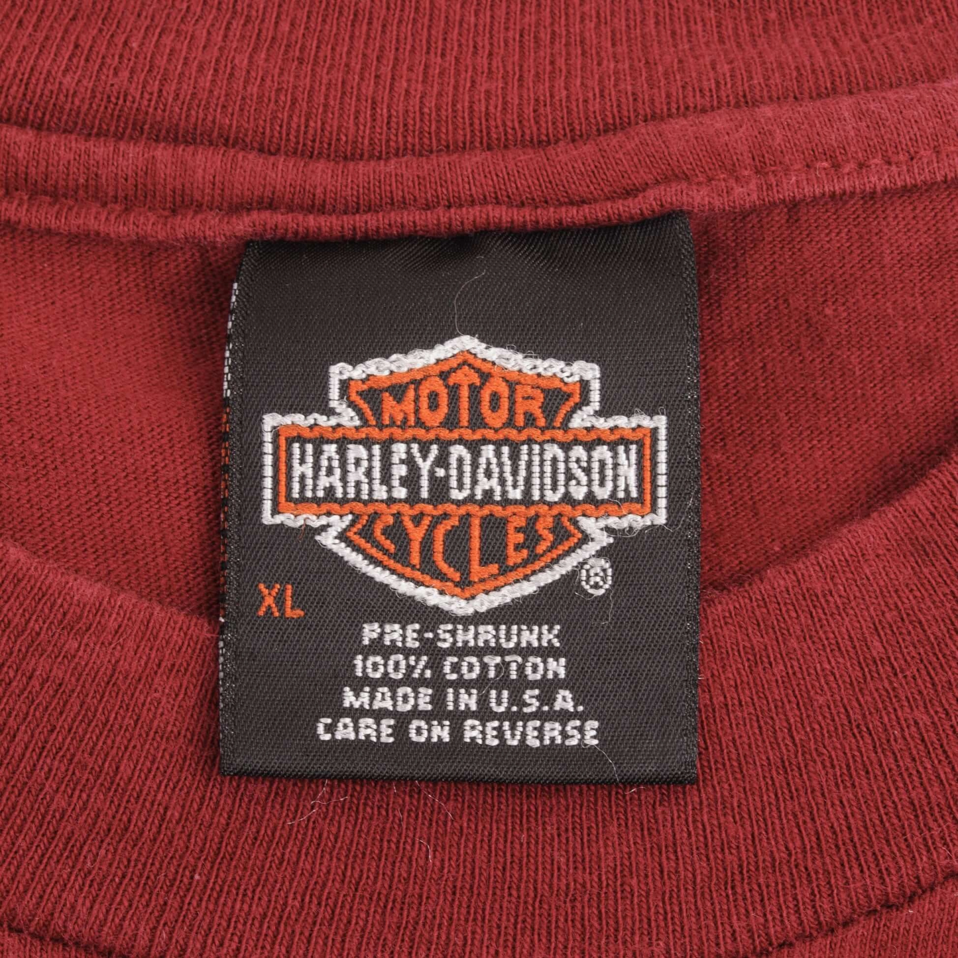 VINTAGE HARLEY DAVIDSON STURGIS BLACK HILLS RALLY TEE SHIRT 1997 XL MADE IN USA