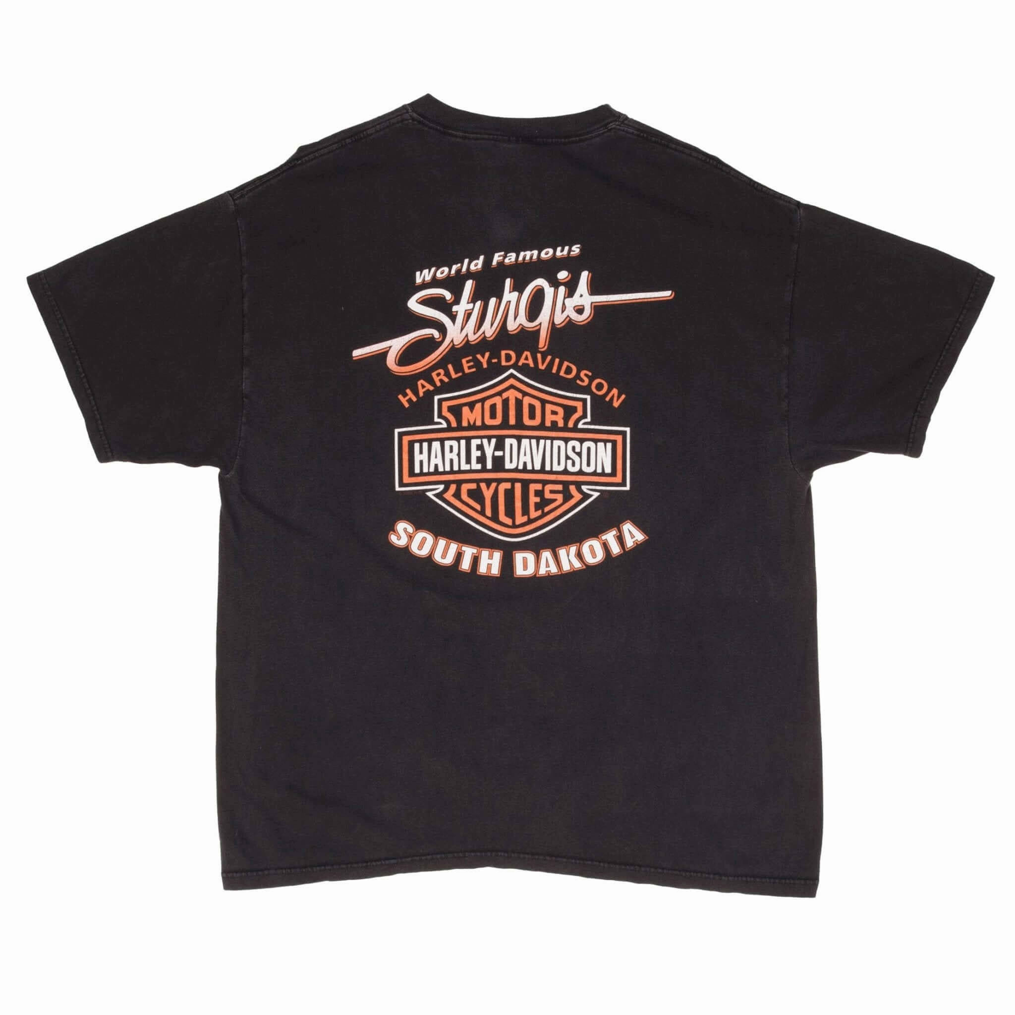 VINTAGE HARLEY DAVIDSON STURGIS TEE SHIRT 2002 SIZE XL MADE IN USA