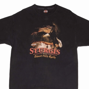 VINTAGE HARLEY DAVIDSON STURGIS TEE SHIRT 2002 SIZE XL MADE IN USA