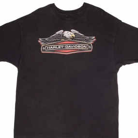 VINTAGE HARLEY DAVIDSON TEE SHIRT 1986 SIZE 2XL MADE IN USA