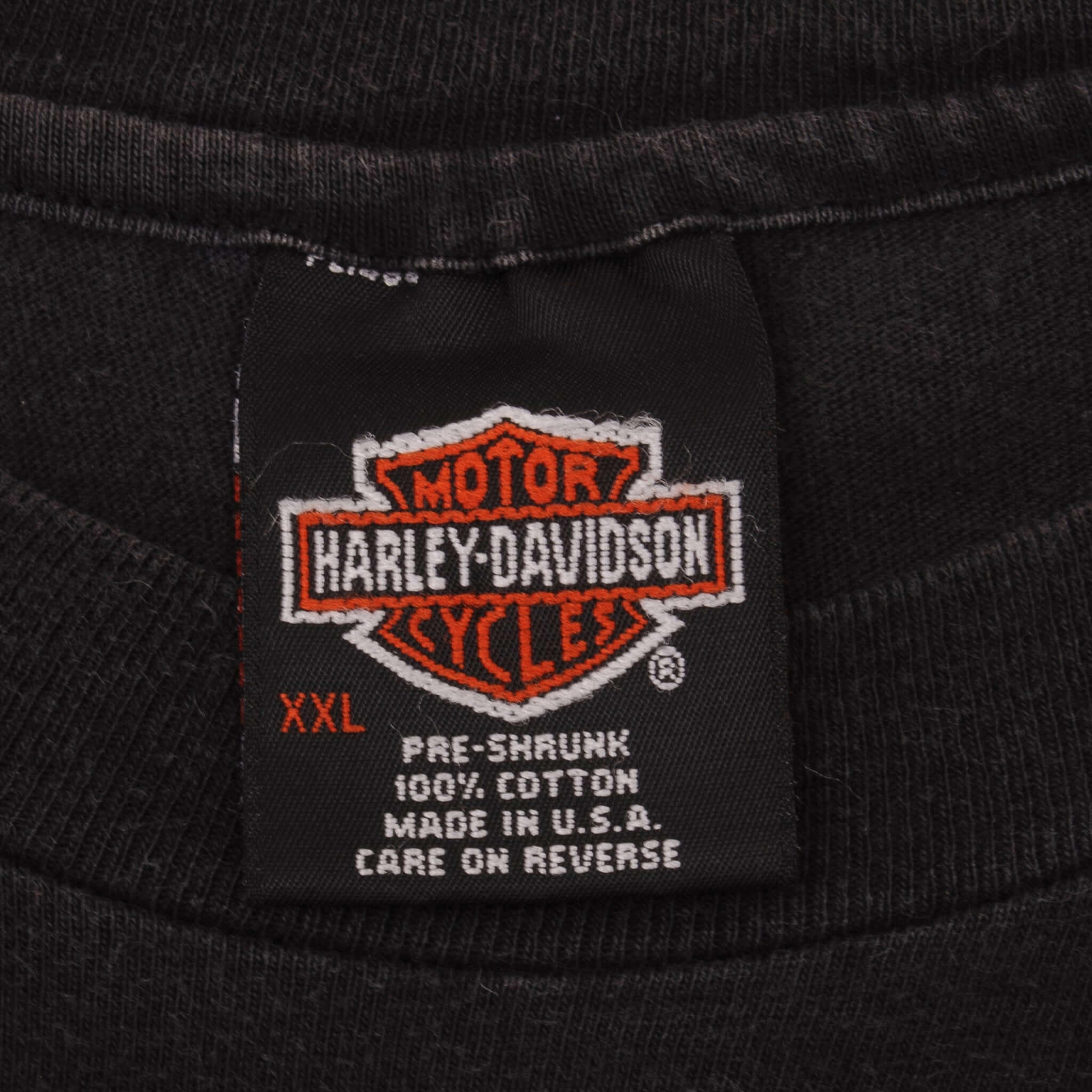 VINTAGE HARLEY DAVIDSON TEE SHIRT 1986 SIZE 2XL MADE IN USA