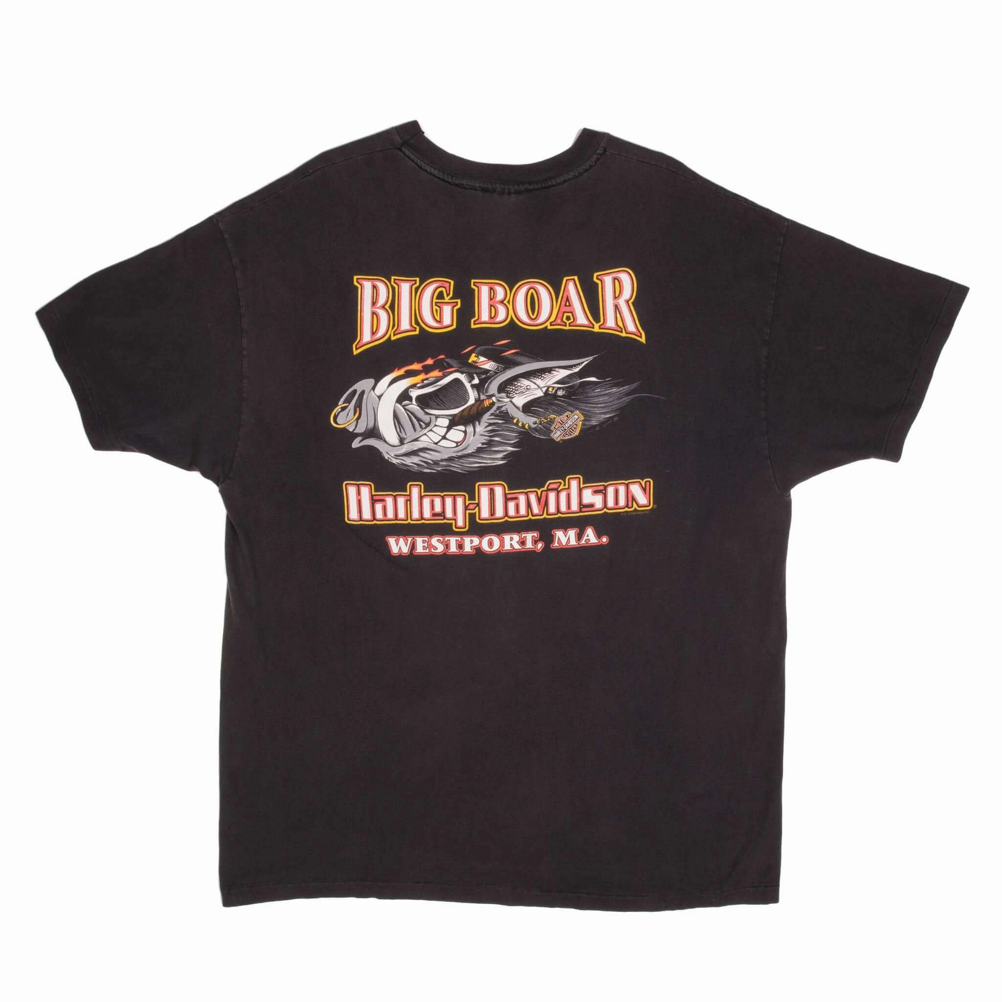 VINTAGE HARLEY DAVIDSON TEE SHIRT 1986 SIZE 2XL MADE IN USA