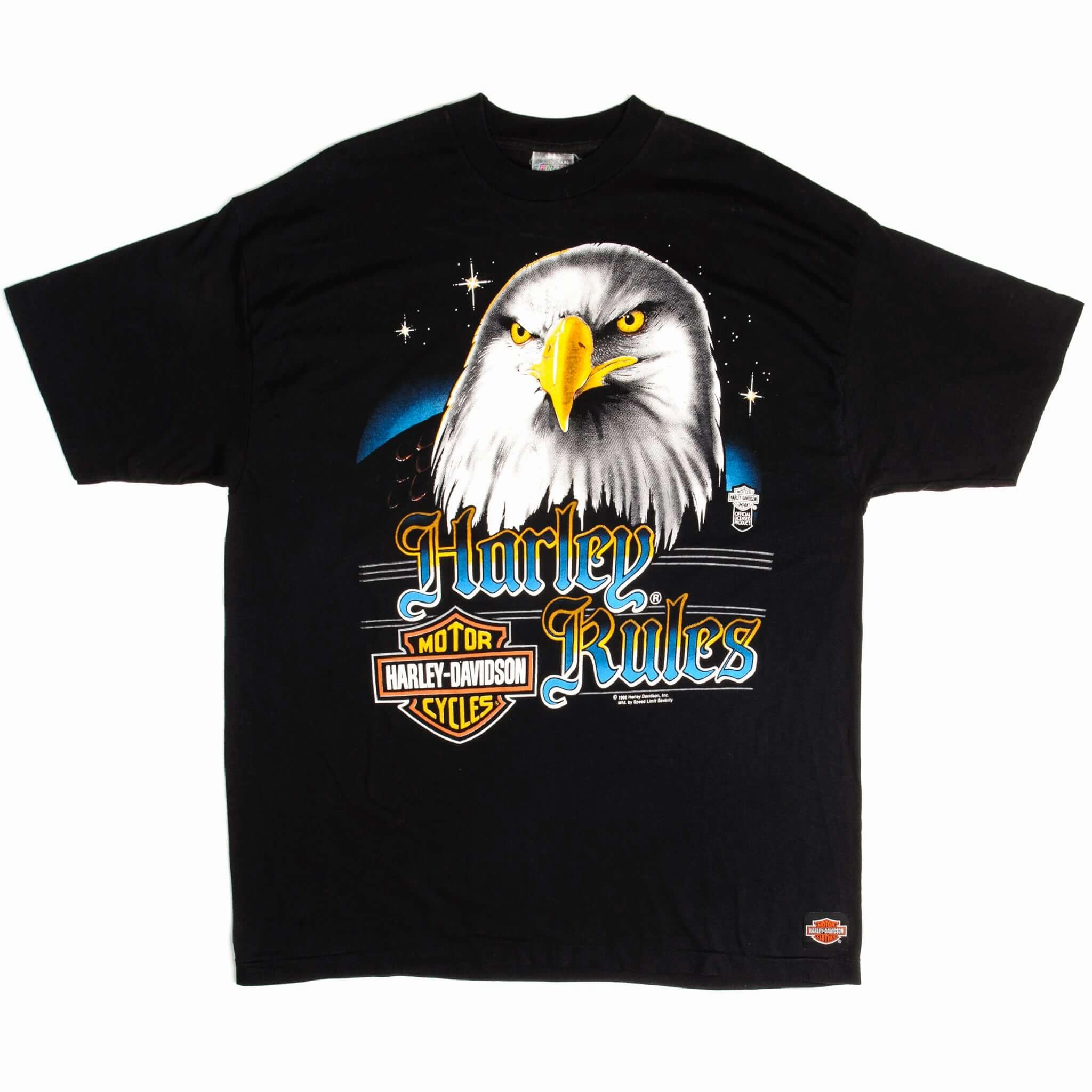 VINTAGE HARLEY DAVIDSON TEE SHIRT 1988 SIZE XL MADE IN USA