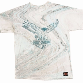 VINTAGE HARLEY DAVIDSON TEE SHIRT 1990 SIZE MEDIUM MADE IN USA