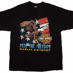 VINTAGE HARLEY DAVIDSON TEE SHIRT 1990S SIZE XL MADE IN USA
