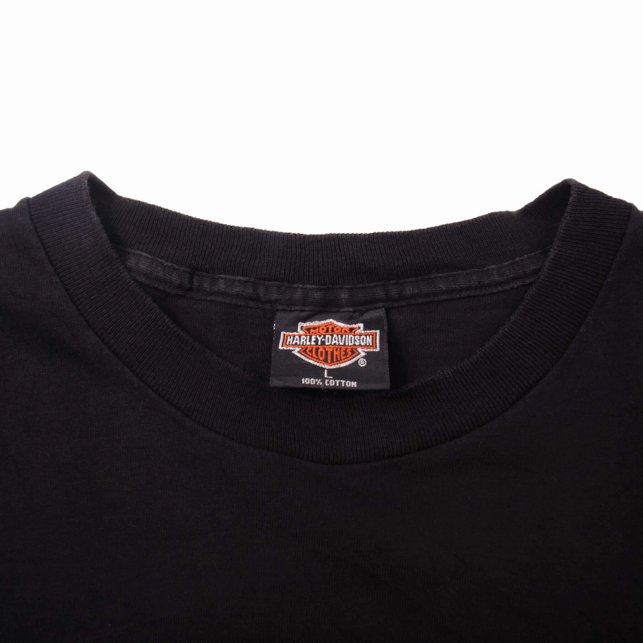 VINTAGE HARLEY DAVIDSON TEE SHIRT 1992 SIZE LARGE MADE IN USA