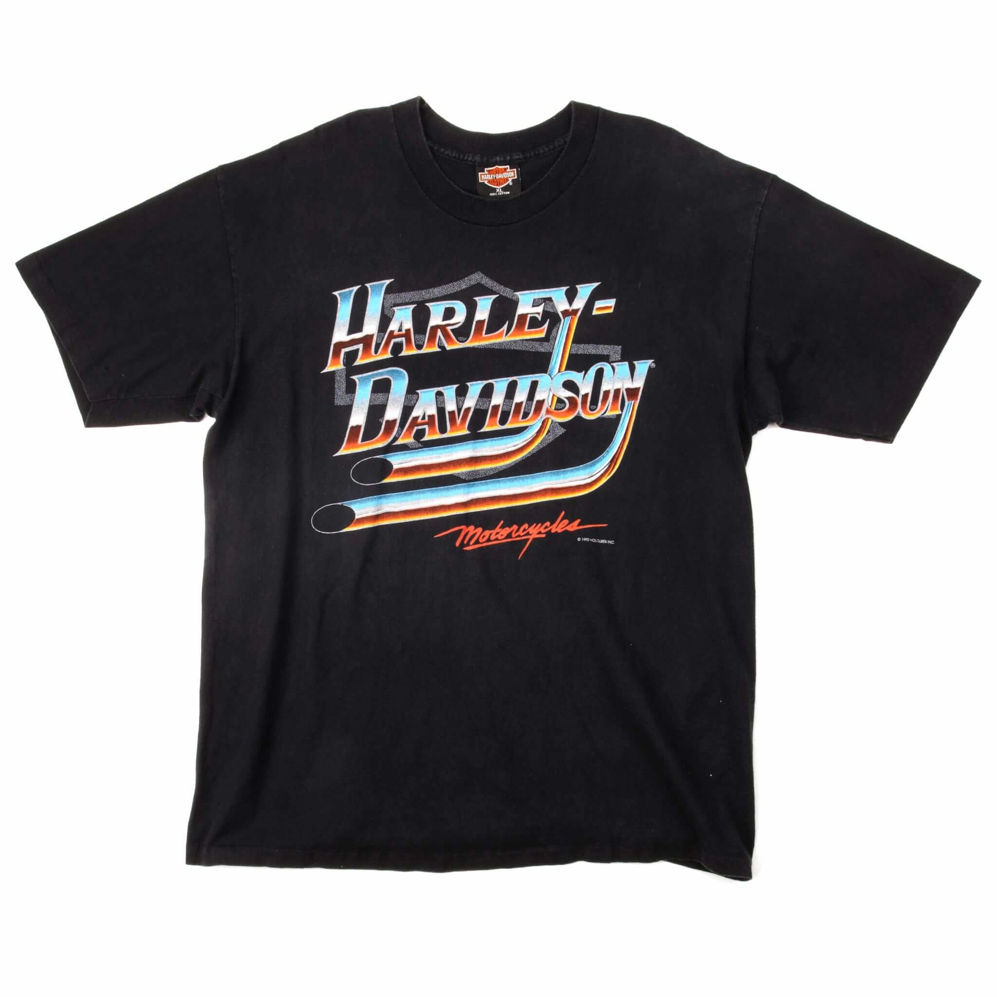 VINTAGE HARLEY DAVIDSON TEE SHIRT 1992 SIZE XL MADE IN USA