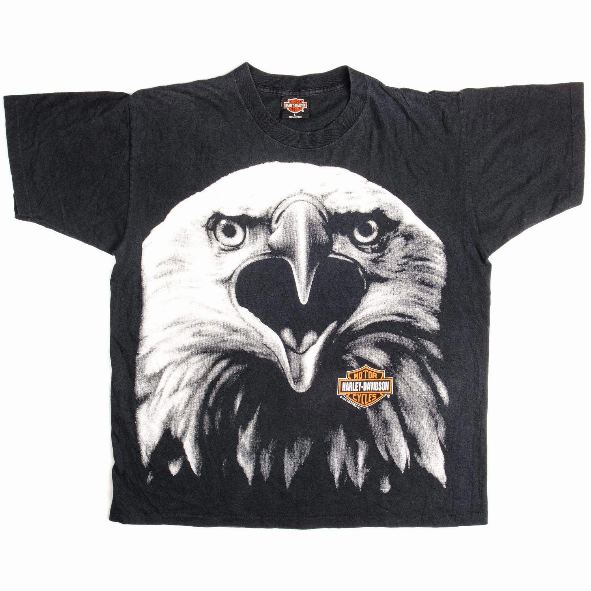 VINTAGE HARLEY DAVIDSON TEE SHIRT 1993 SIZE LARGE MADE IN USA