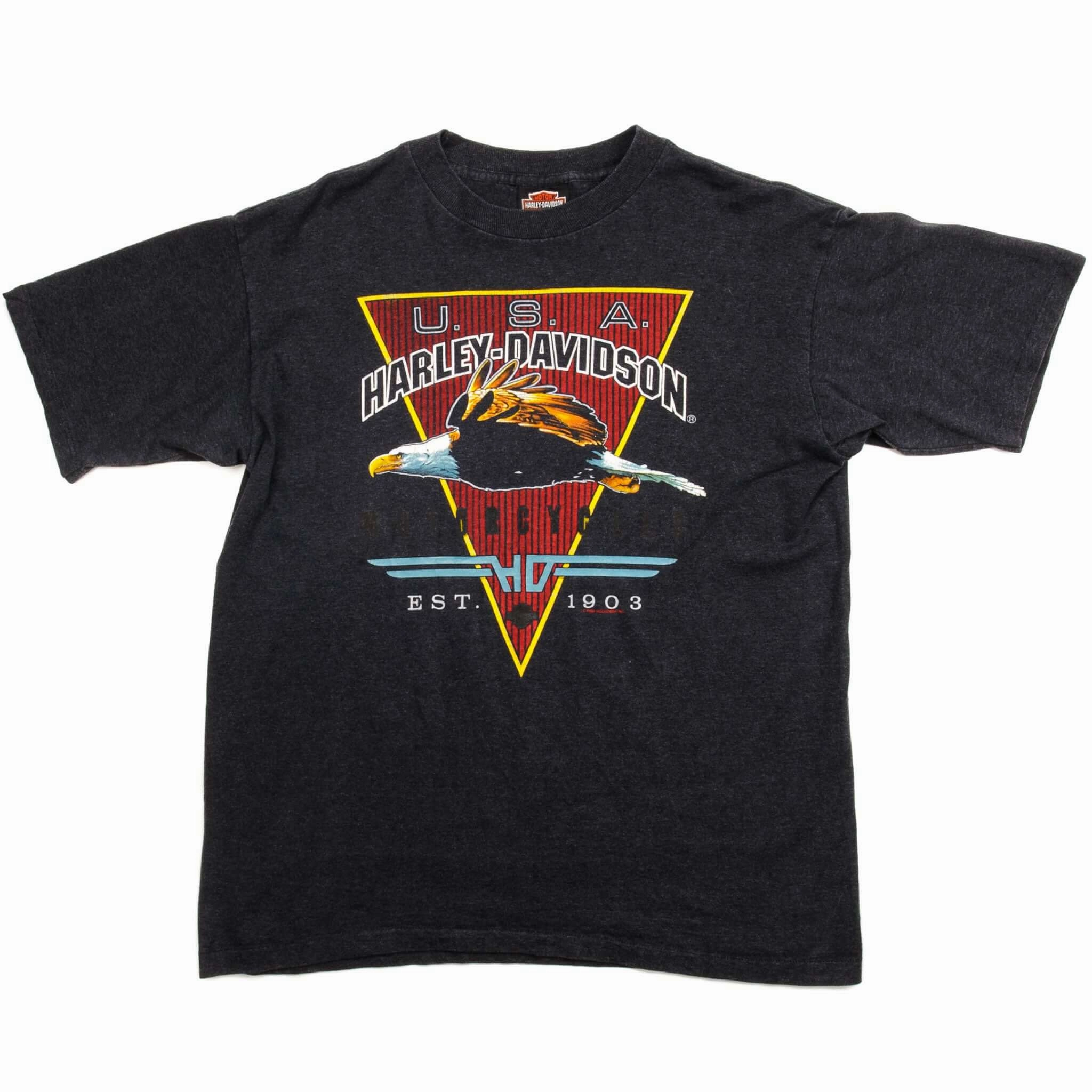 VINTAGE HARLEY DAVIDSON TEE SHIRT 1993  SIZE MEDIUM MADE IN USA