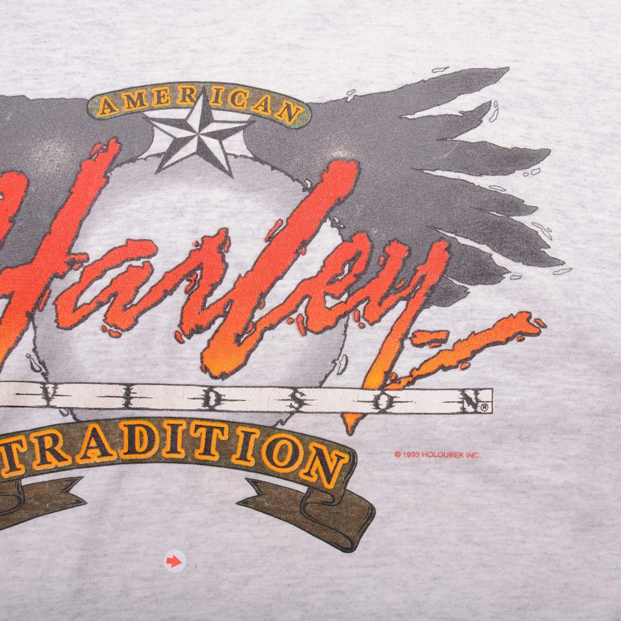 VINTAGE HARLEY DAVIDSON TEE SHIRT 1993 SIZE XL MADE IN USA