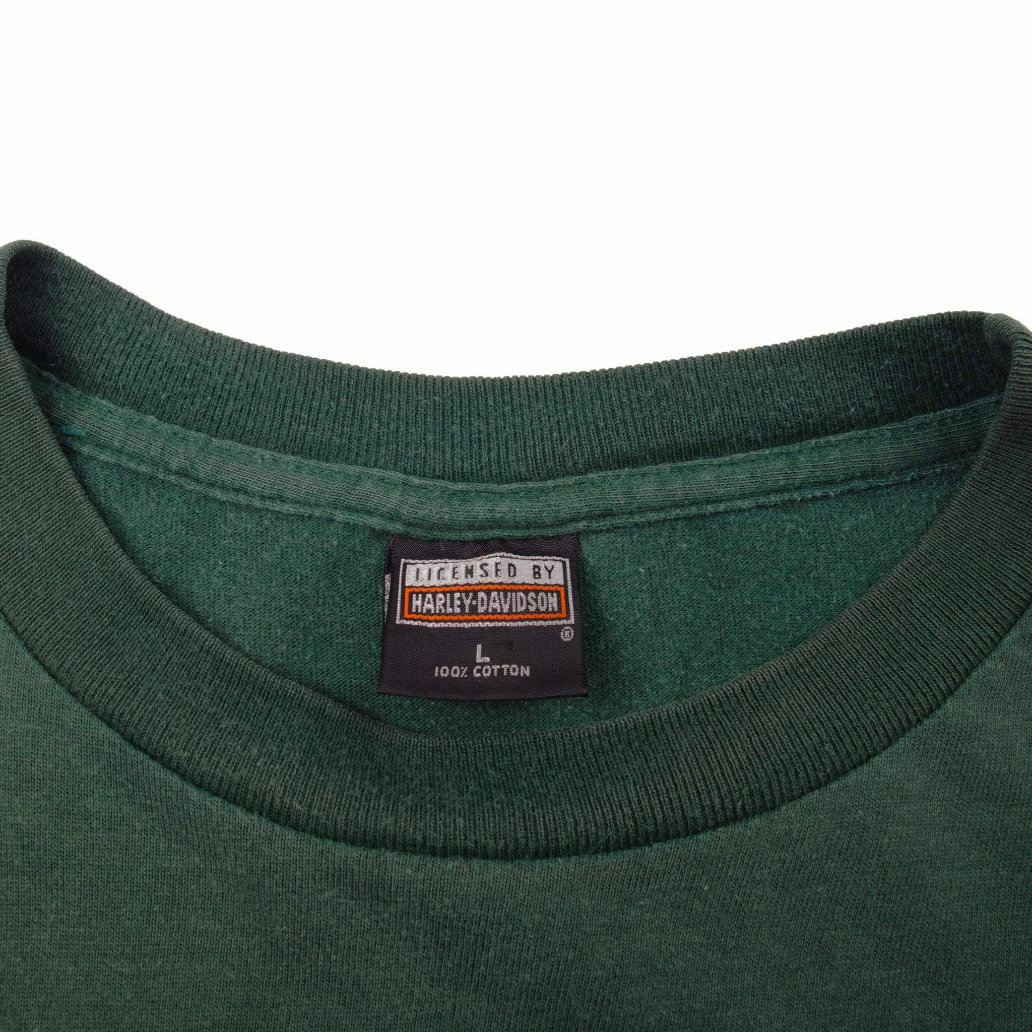 VINTAGE HARLEY DAVIDSON TEE SHIRT 1995 SIZE LARGE MADE IN USA