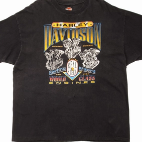 VINTAGE HARLEY DAVIDSON TEE SHIRT 1995 SIZE XL MADE IN USA