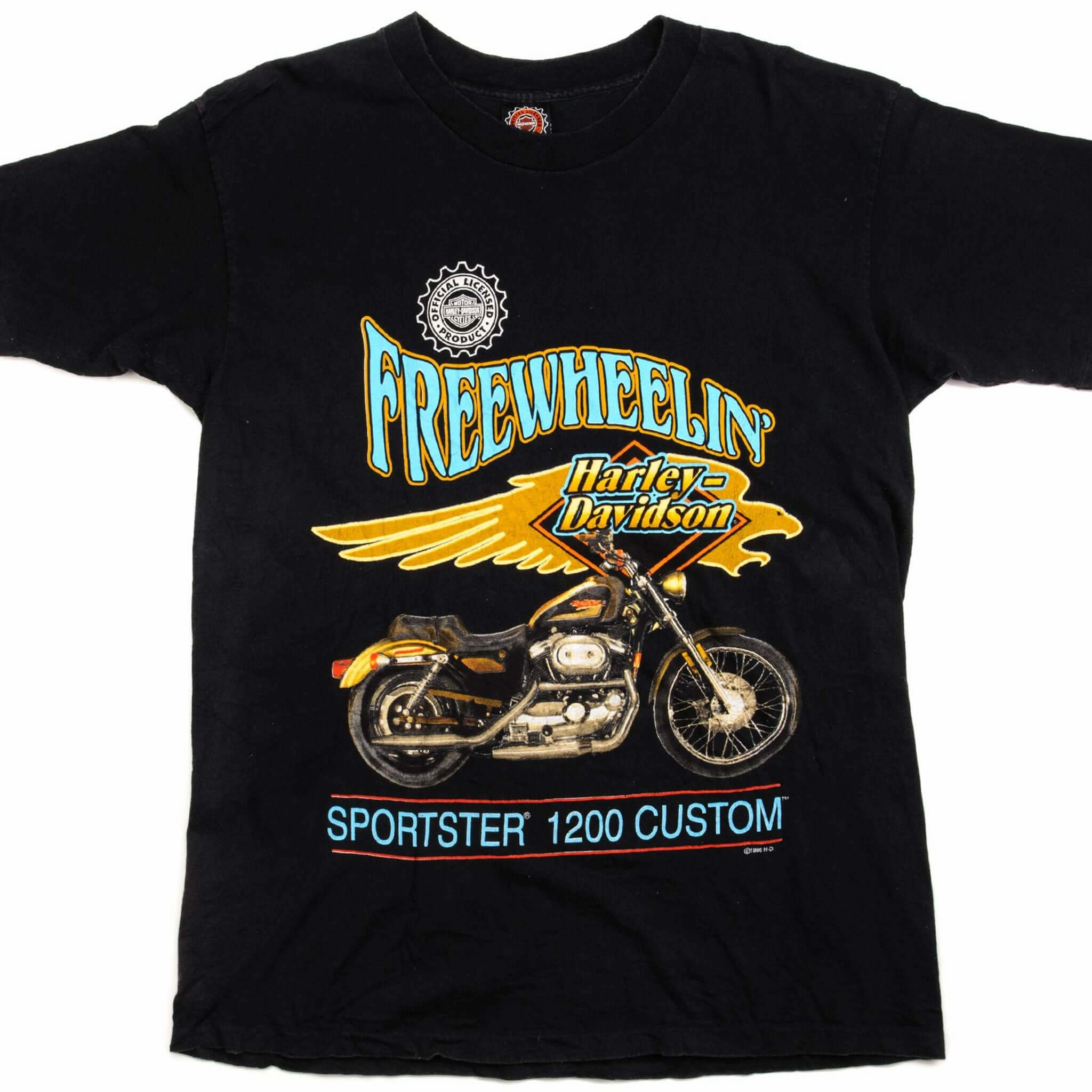 VINTAGE HARLEY DAVIDSON TEE SHIRT 1996 SIZE LARGE MADE IN USA