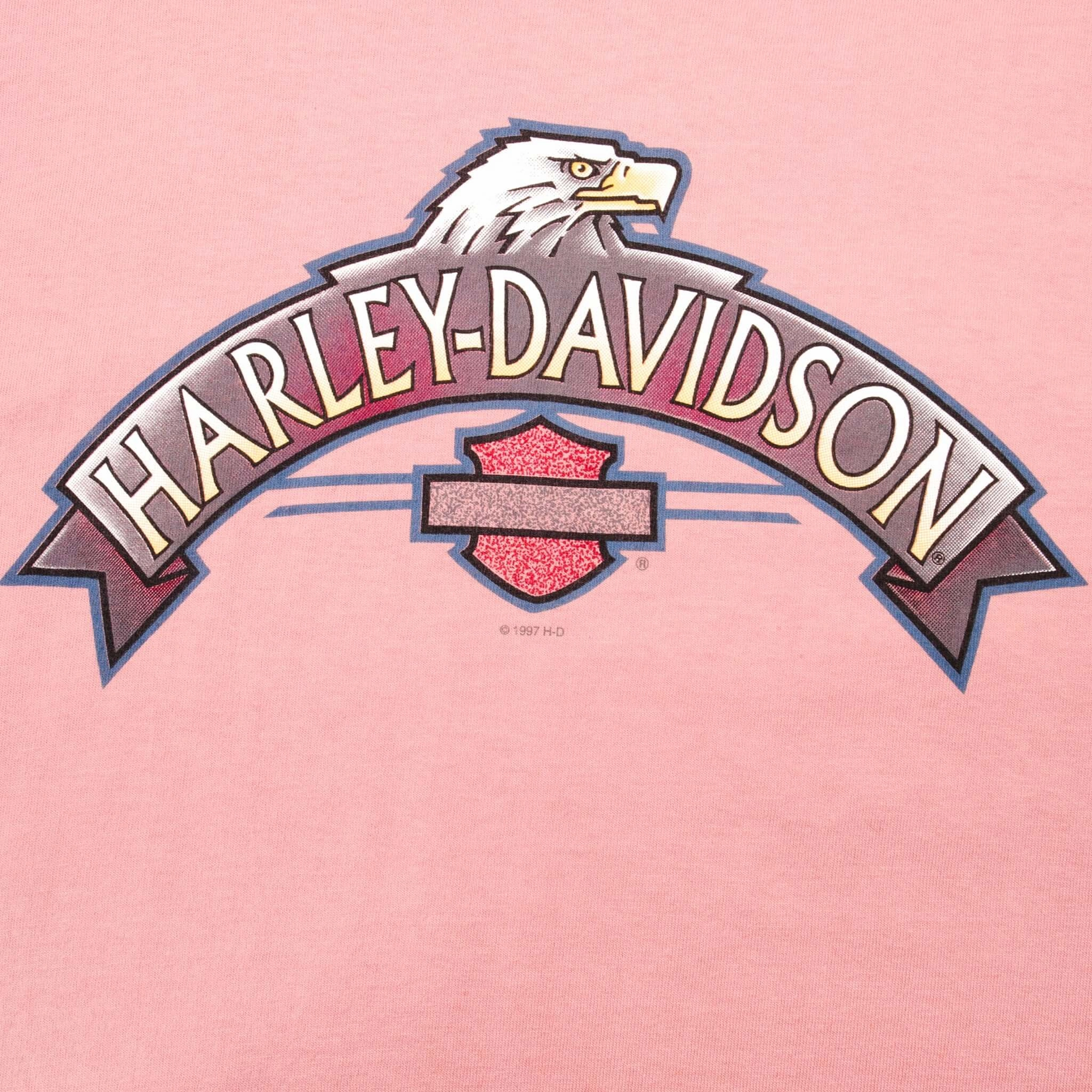 VINTAGE HARLEY DAVIDSON TEE SHIRT 1997 SIZE MEDIUM MADE IN USA