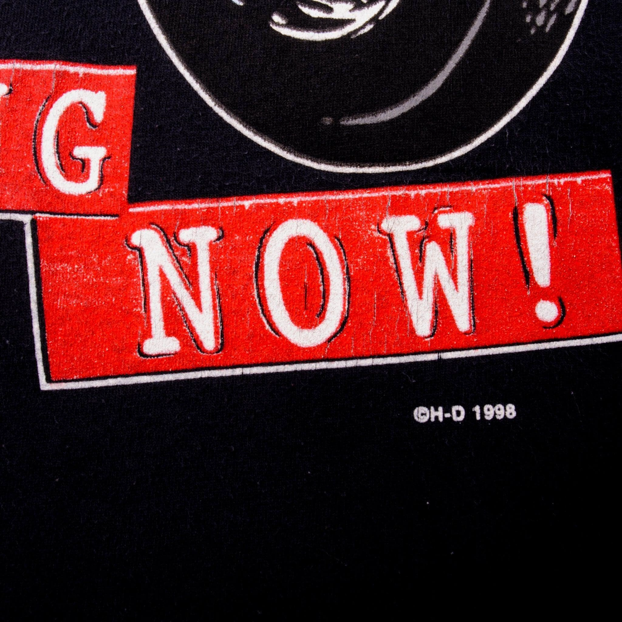 VINTAGE HARLEY DAVIDSON TEE SHIRT 1998 SIZE MEDIUM