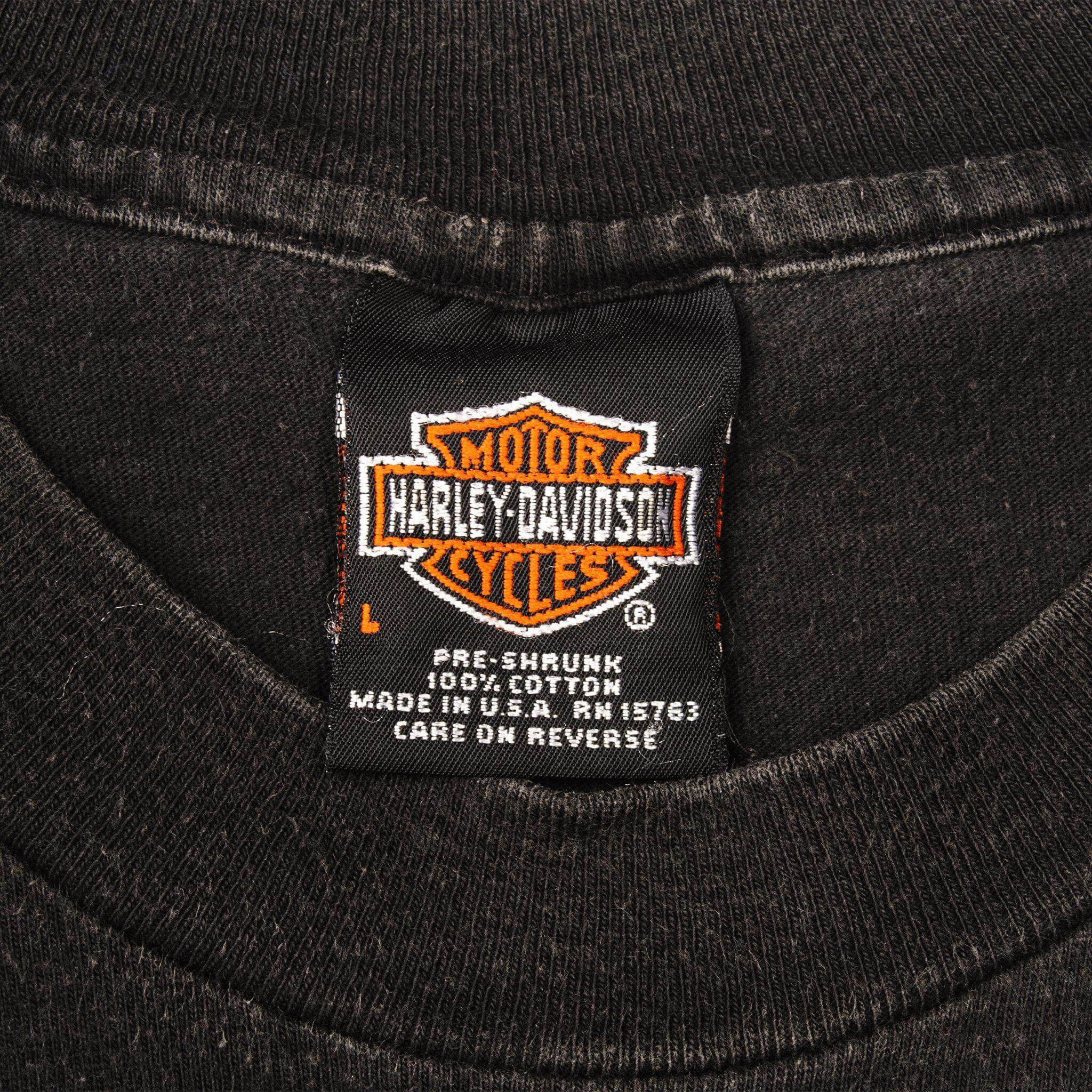 VINTAGE HARLEY DAVIDSON TEE SHIRT 1998 SIZE MEDIUM MADE IN USA