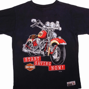 VINTAGE HARLEY DAVIDSON TEE SHIRT 1998 SIZE MEDIUM
