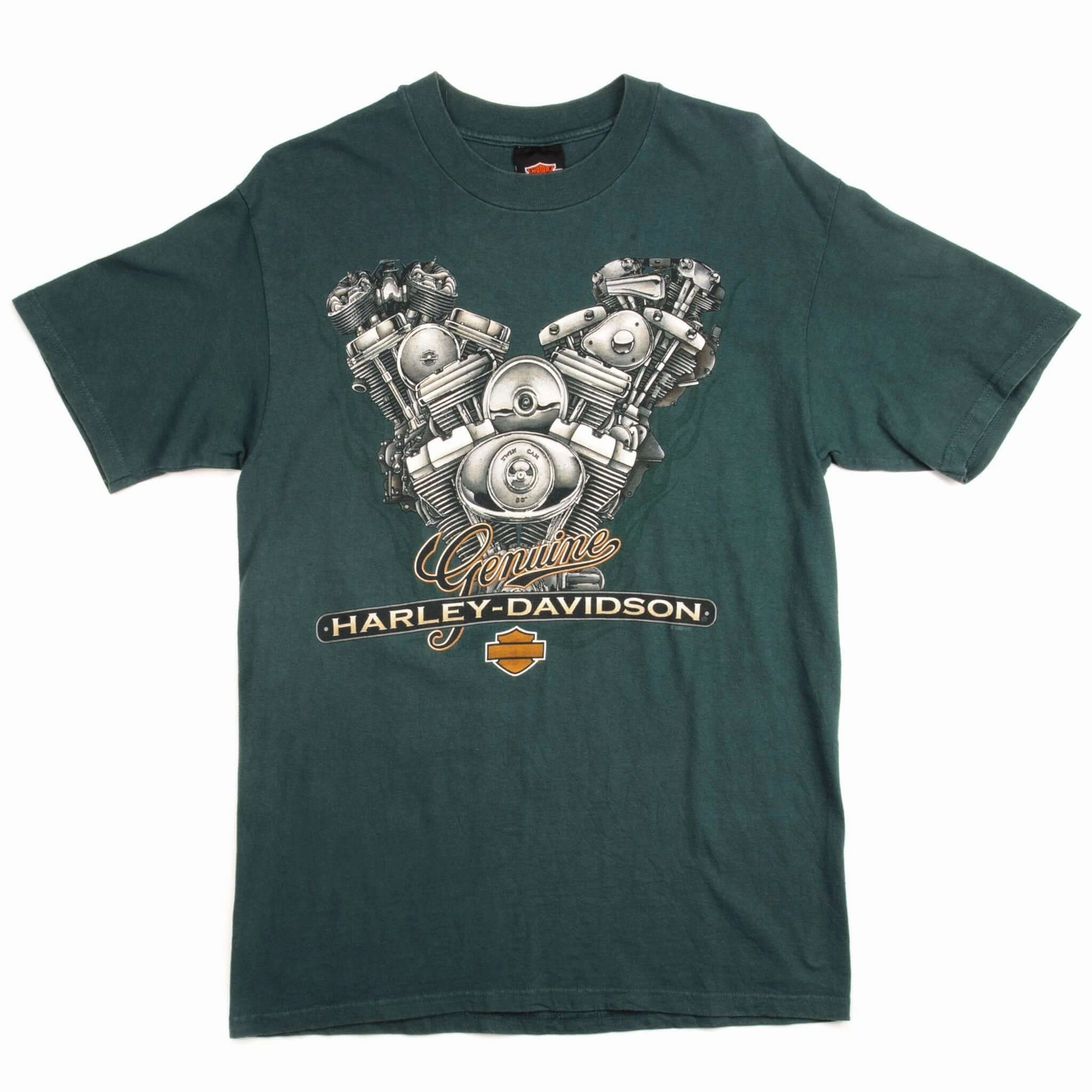 VINTAGE HARLEY DAVIDSON TEE SHIRT 2000 SIZE MEDIUM MADE IN USA