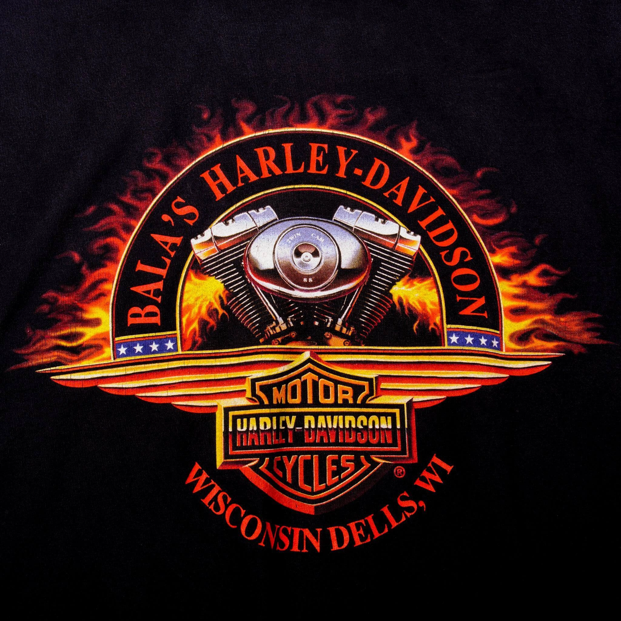 VINTAGE HARLEY DAVIDSON TEE SHIRT 2001 SIZE LARGE MADE IN USA