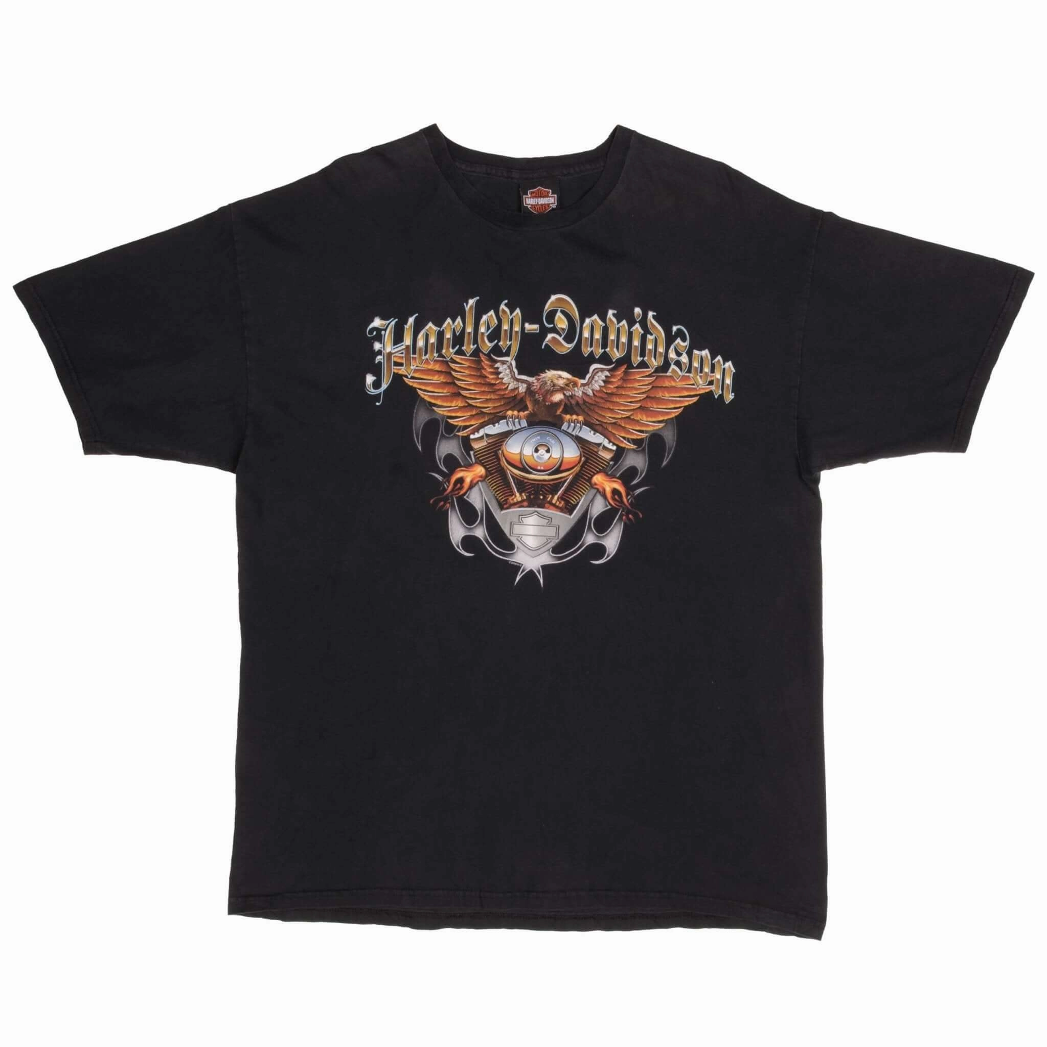 VINTAGE HARLEY DAVIDSON TEE SHIRT 2009 SIZE XL