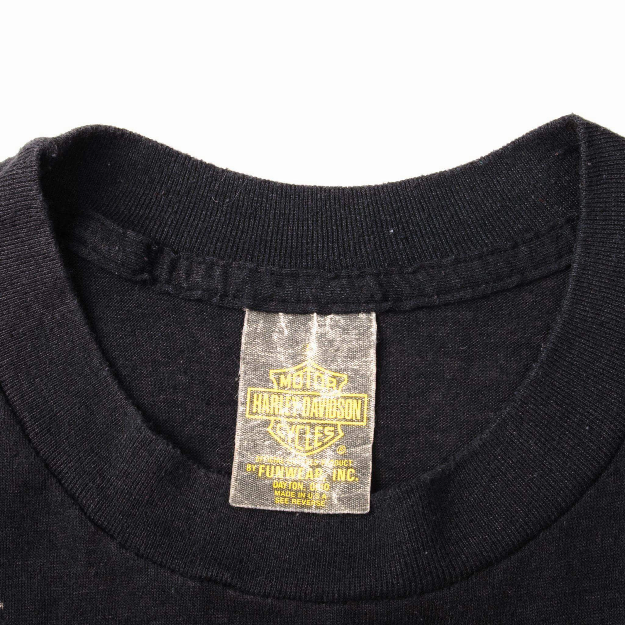 VINTAGE HARLEY DAVIDSON TEE SHIRT SIZE SMALL MADE IN USA 1980s