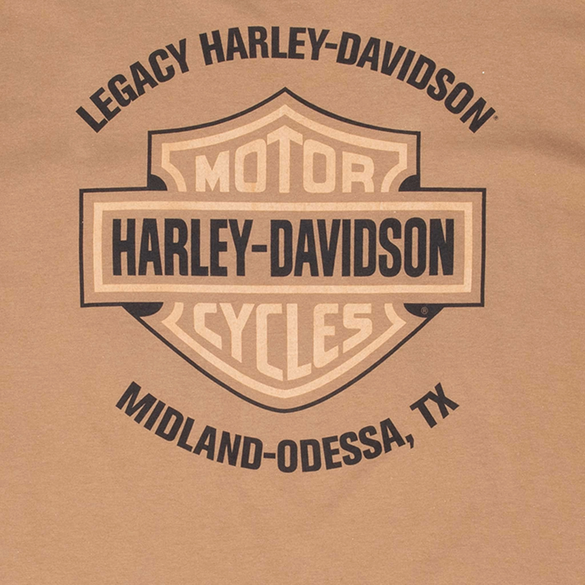 VINTAGE HARLEY DAVIDSON TEXAS 2000S TEE SHIRT 2XL