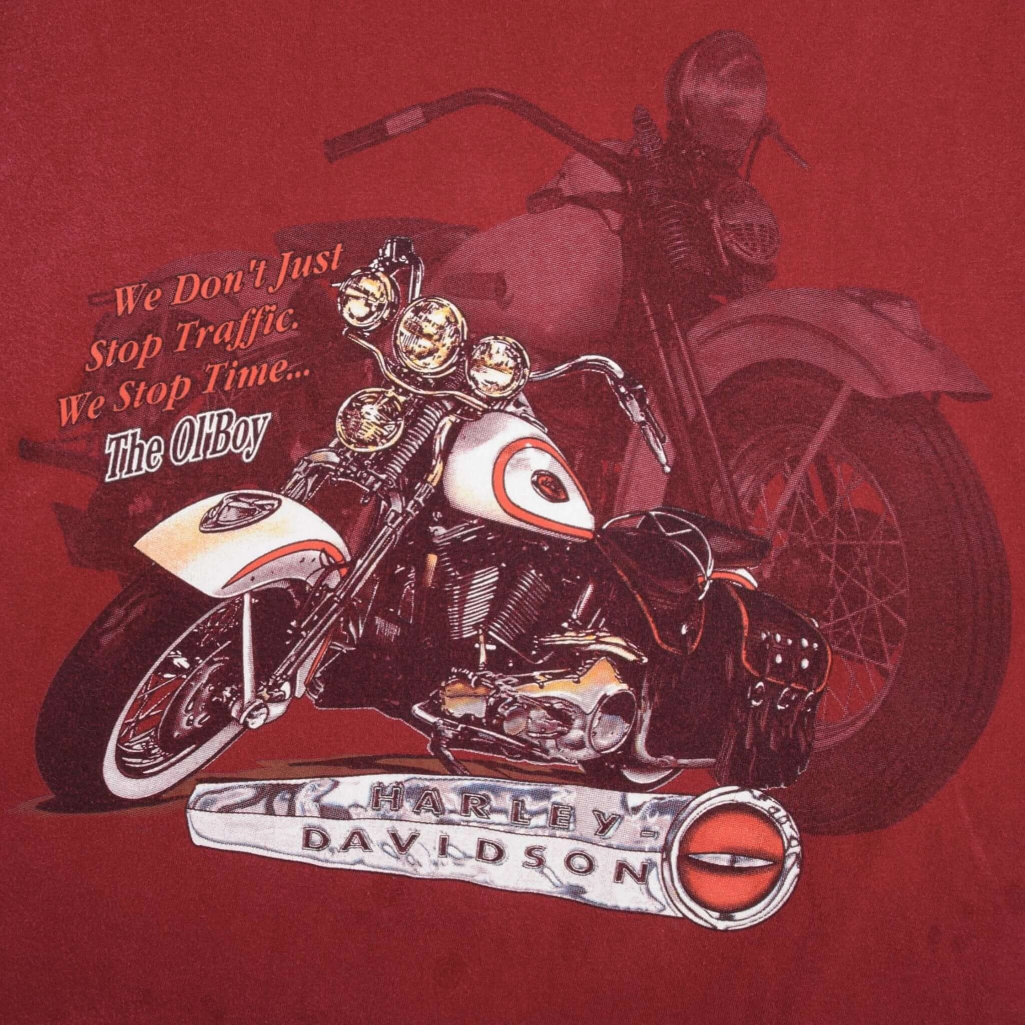 VINTAGE HARLEY DAVIDSON TEXAS TEE SHIRT 1996 SIZE XL MADE IN USA
